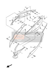 4C6F748200WL, Mold, Footrest, Yamaha, 0